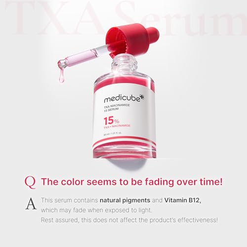 medicube TXA+Niacinamide 15% Glow Facial Serum for After Spot Care | All-in-One Daily Korean Skincare
