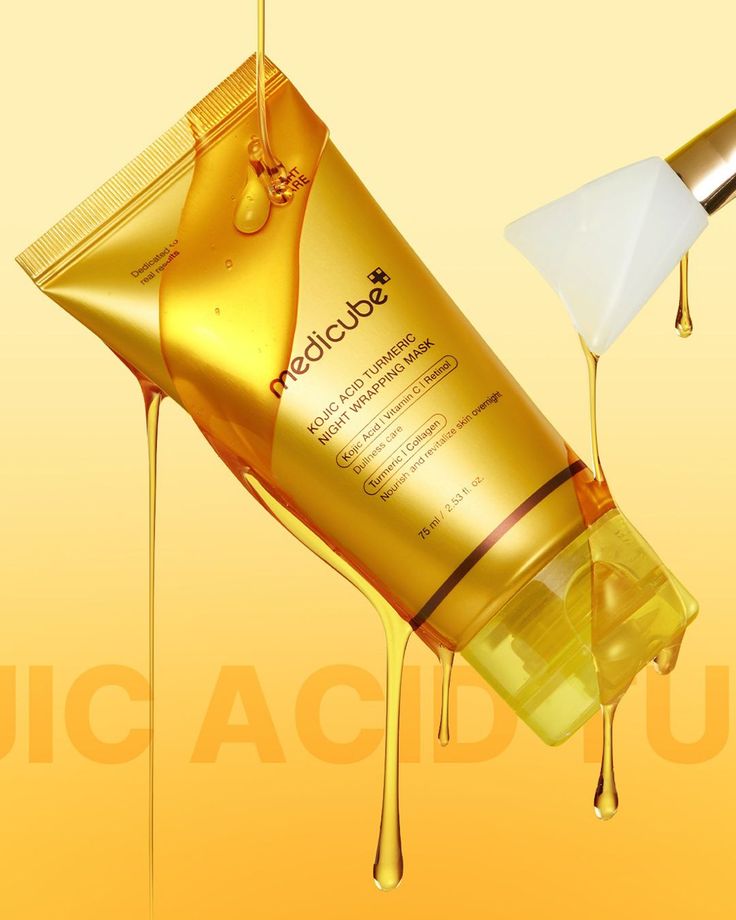 medicube Turmeric Overnight Wrapping Peel Off Mask